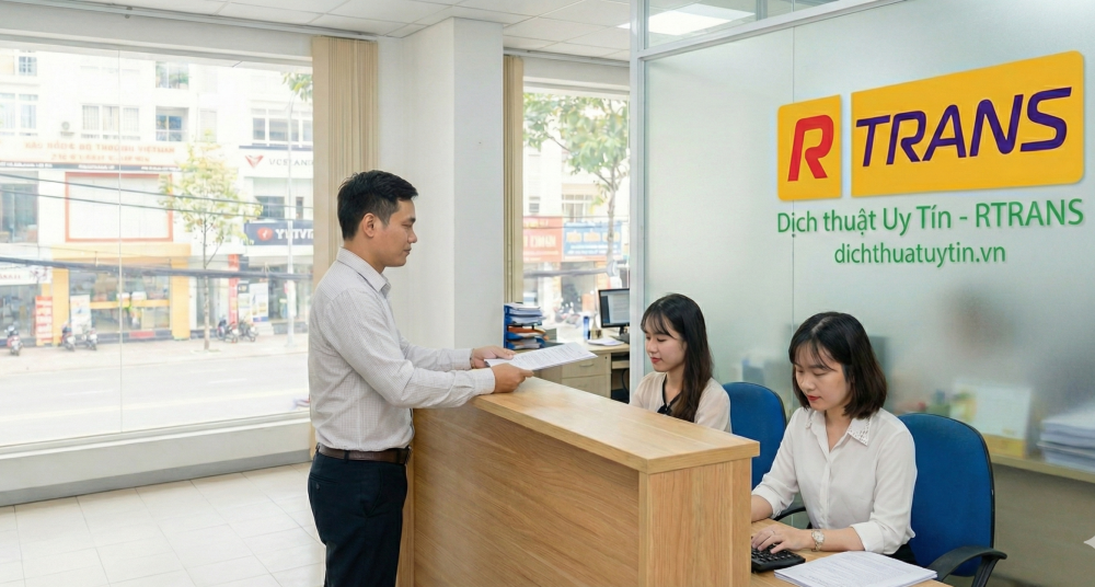 Văn phòng dịch thuật Hồ sơ năng lực doanh nghiệp Uy Tín - RTRANS